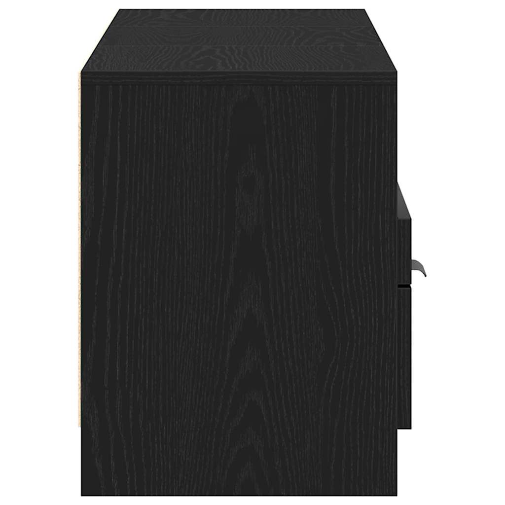Cabinet TV cu sertar Negru 150 x 33.5 x 45 cm Lemn compozit GartenMobel Dekor