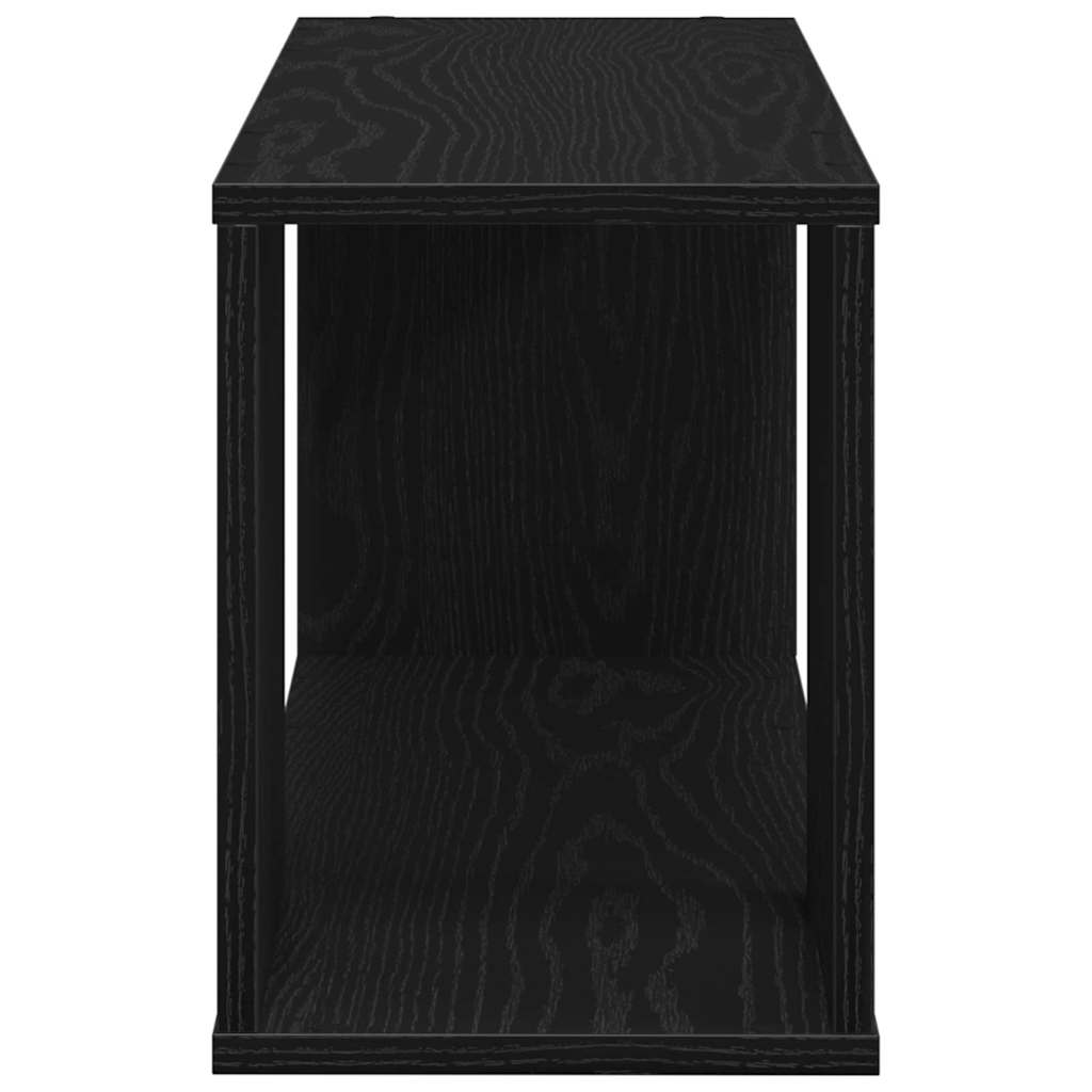 Centru de divertisment Negru 80 x 24 x 32 cm Lemn compozit GartenMobel Dekor