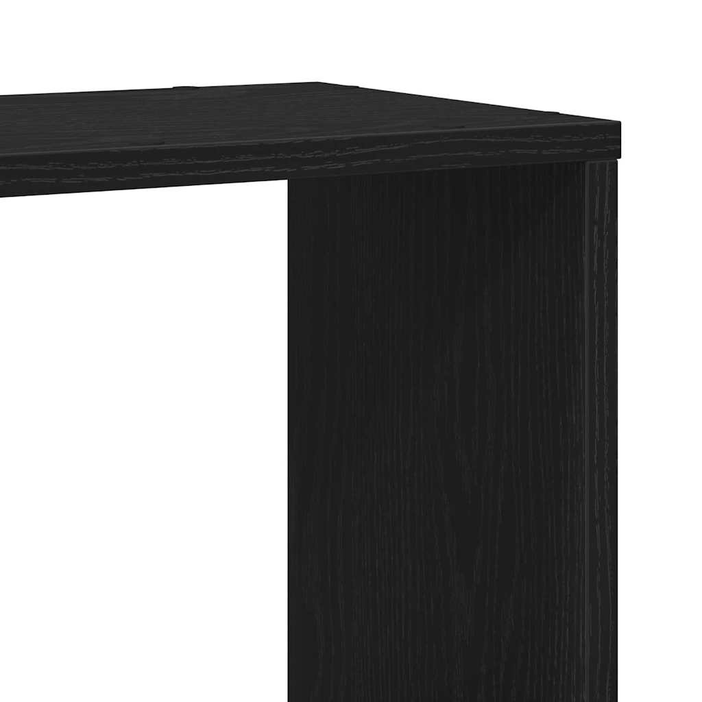 Centru de divertisment Negru 80 x 24 x 32 cm Lemn compozit GartenMobel Dekor