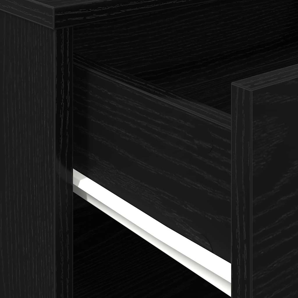 Dulap de depozitare Stejar negru 46 x 36 x 59 cm Lemn compozit GartenMobel Dekor