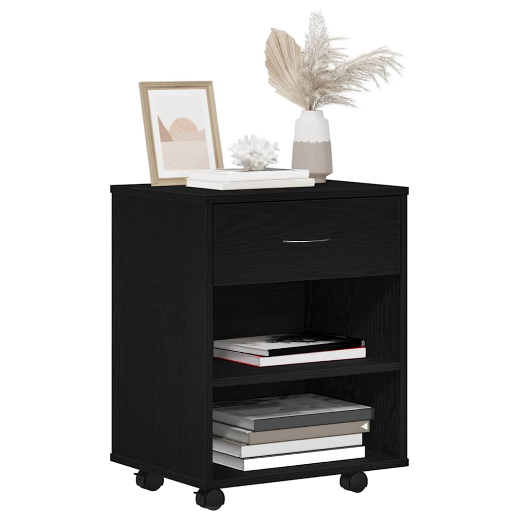 Dulap de depozitare Stejar negru 46 x 36 x 59 cm Lemn compozit GartenMobel Dekor