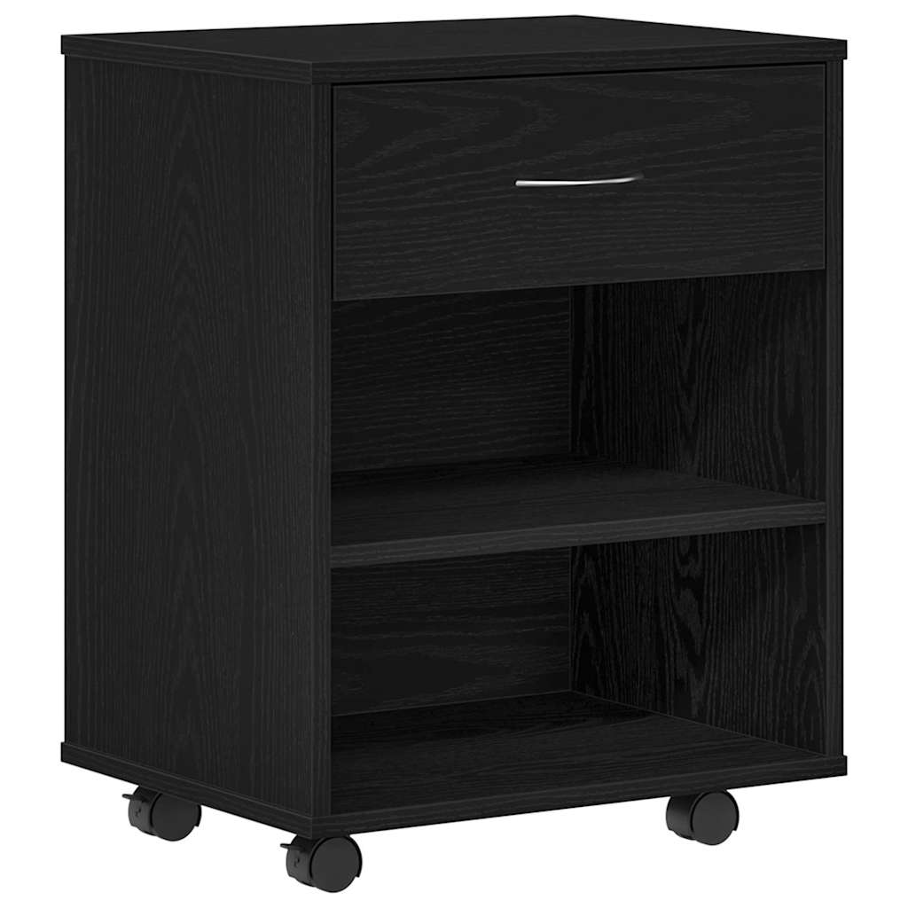 Dulap de depozitare Stejar negru 46 x 36 x 59 cm Lemn compozit GartenMobel Dekor