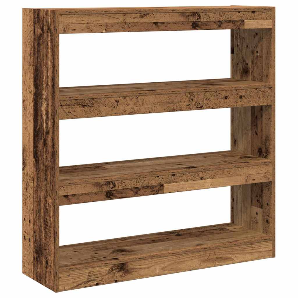 Dulap pentru cărți Lemn vechi 100 x 30 x 103 cm Lemn compozit GartenMobel Dekor