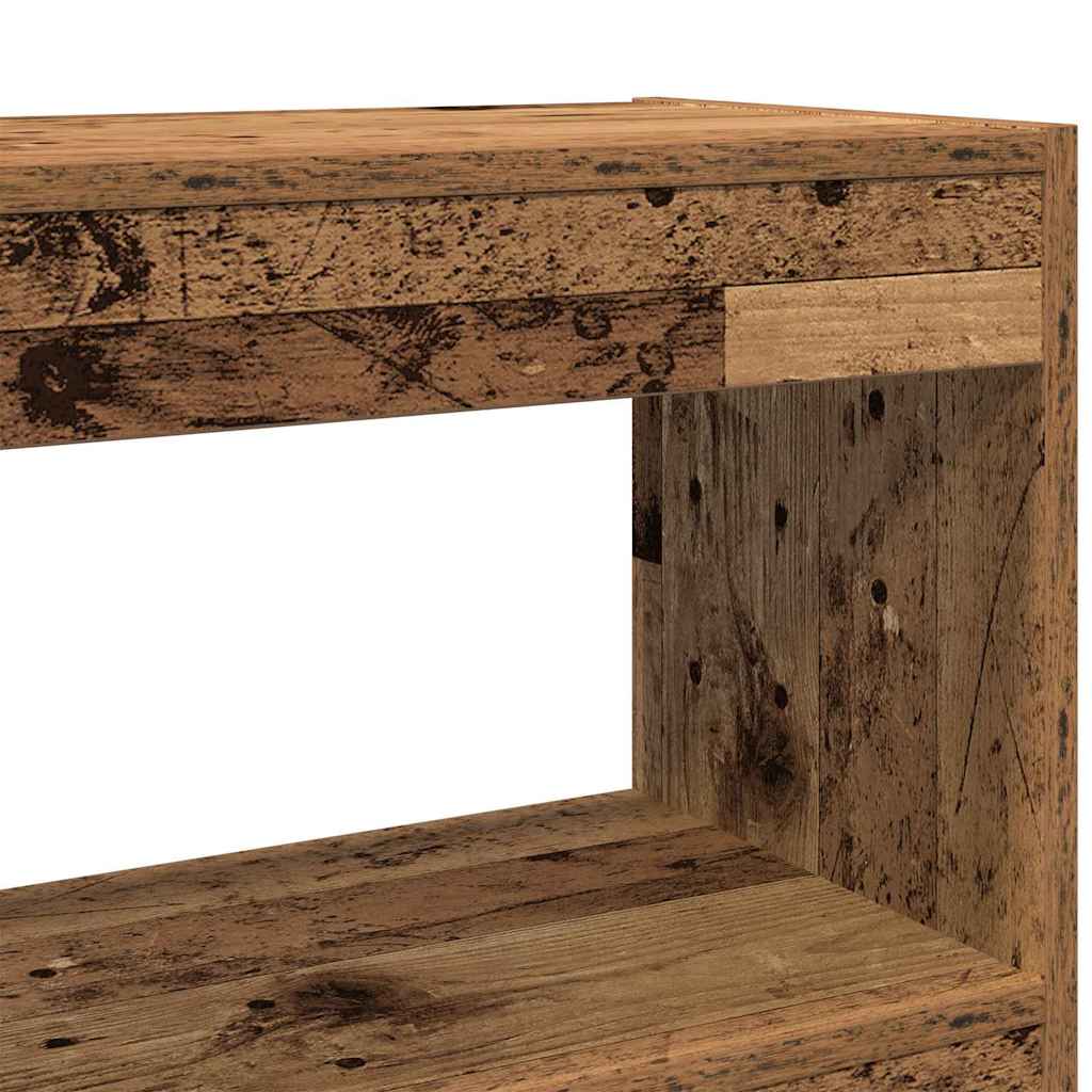Dulap pentru cărți Lemn vechi 100 x 30 x 103 cm Lemn compozit GartenMobel Dekor