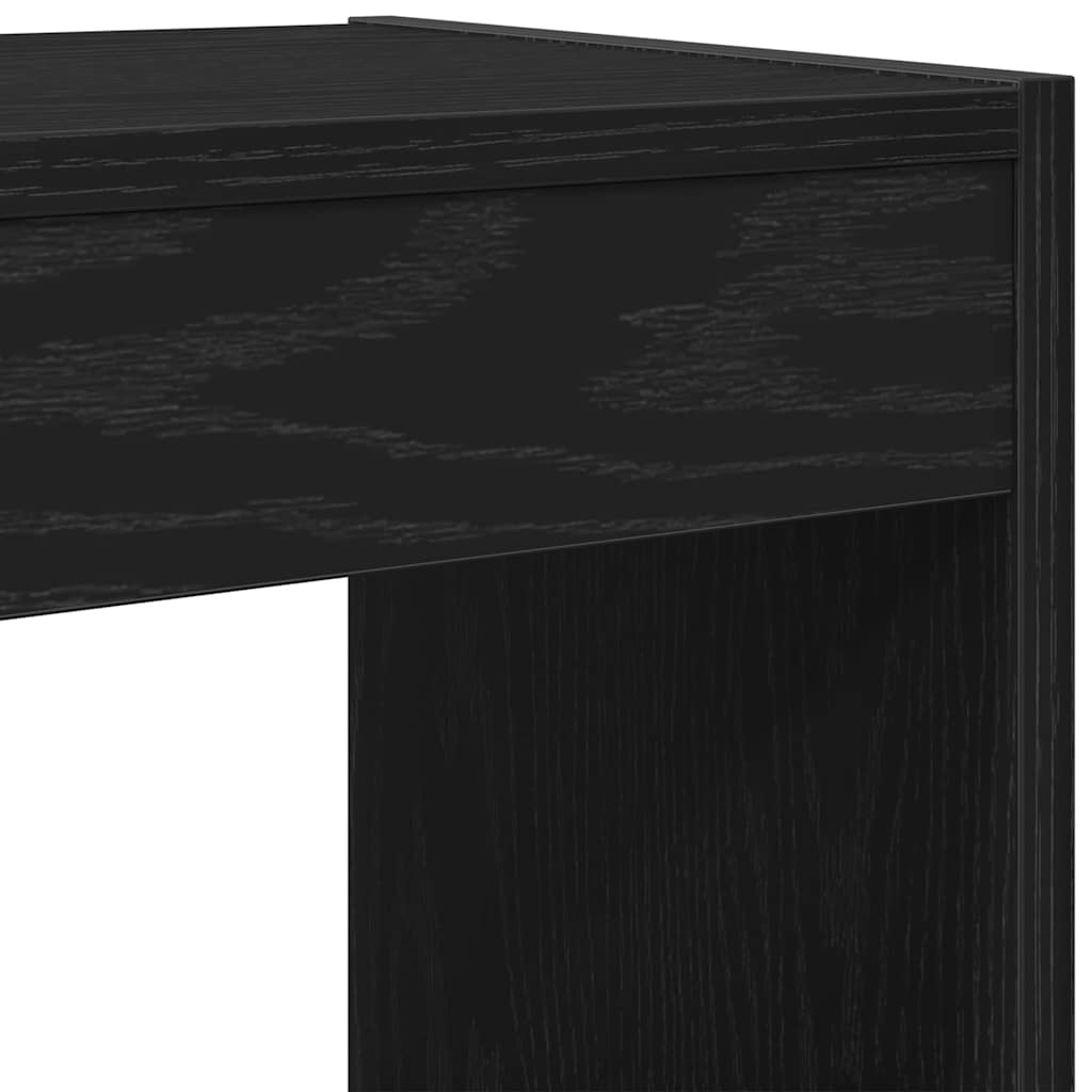 Dulap pentru cărți Stejar negru 40 x 30 x 198 cm Lemn compozit GartenMobel Dekor