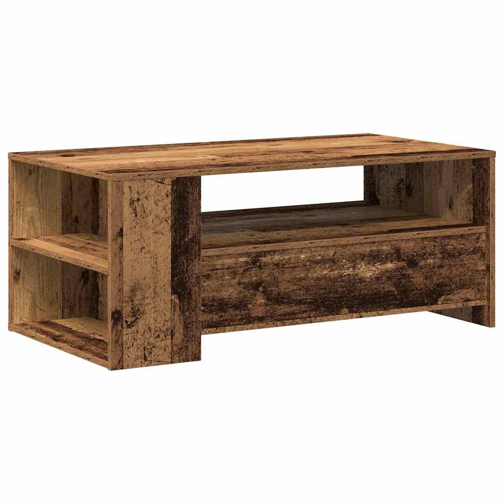Masă de cafea Lemn vechi 102 x 55 x 43.5 cm Lemn compozit GartenMobel Dekor