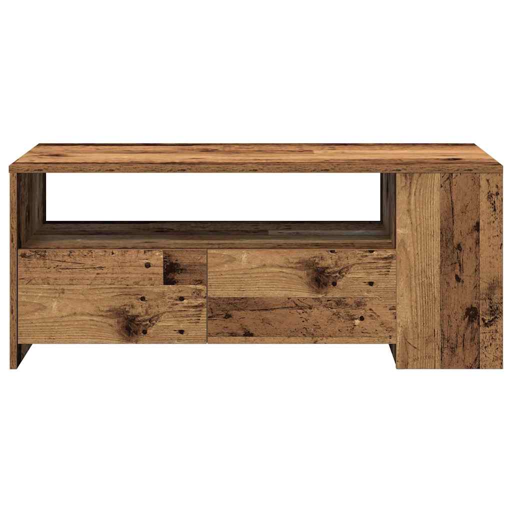 Masă de cafea Lemn vechi 102 x 55 x 43.5 cm Lemn compozit GartenMobel Dekor