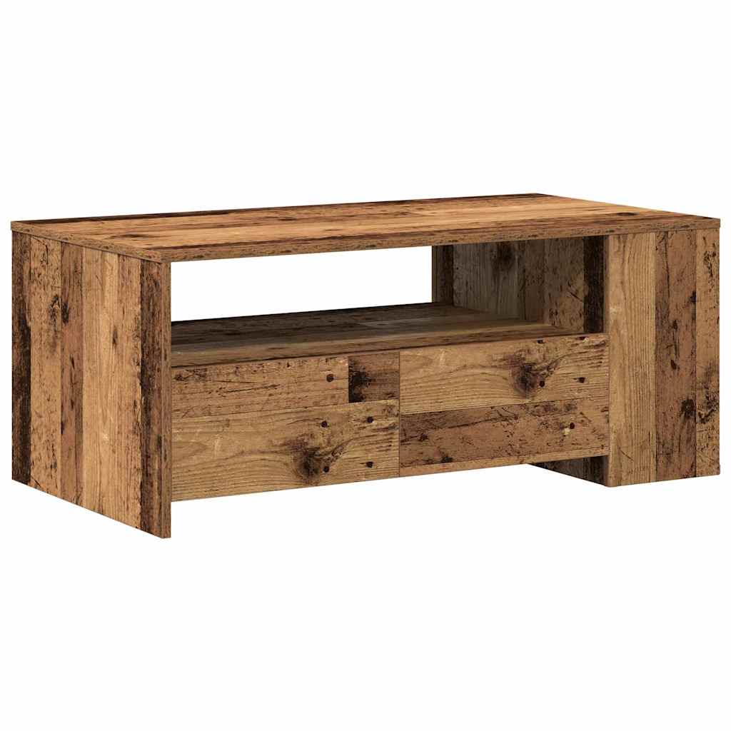 Masă de cafea Lemn vechi 102 x 55 x 43.5 cm Lemn compozit GartenMobel Dekor