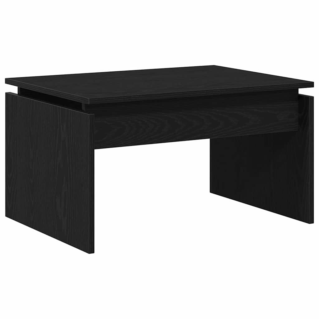 Masă de cafea Stejar Negru 68 x 38 x 50 cm Lemn compozit GartenMobel Dekor