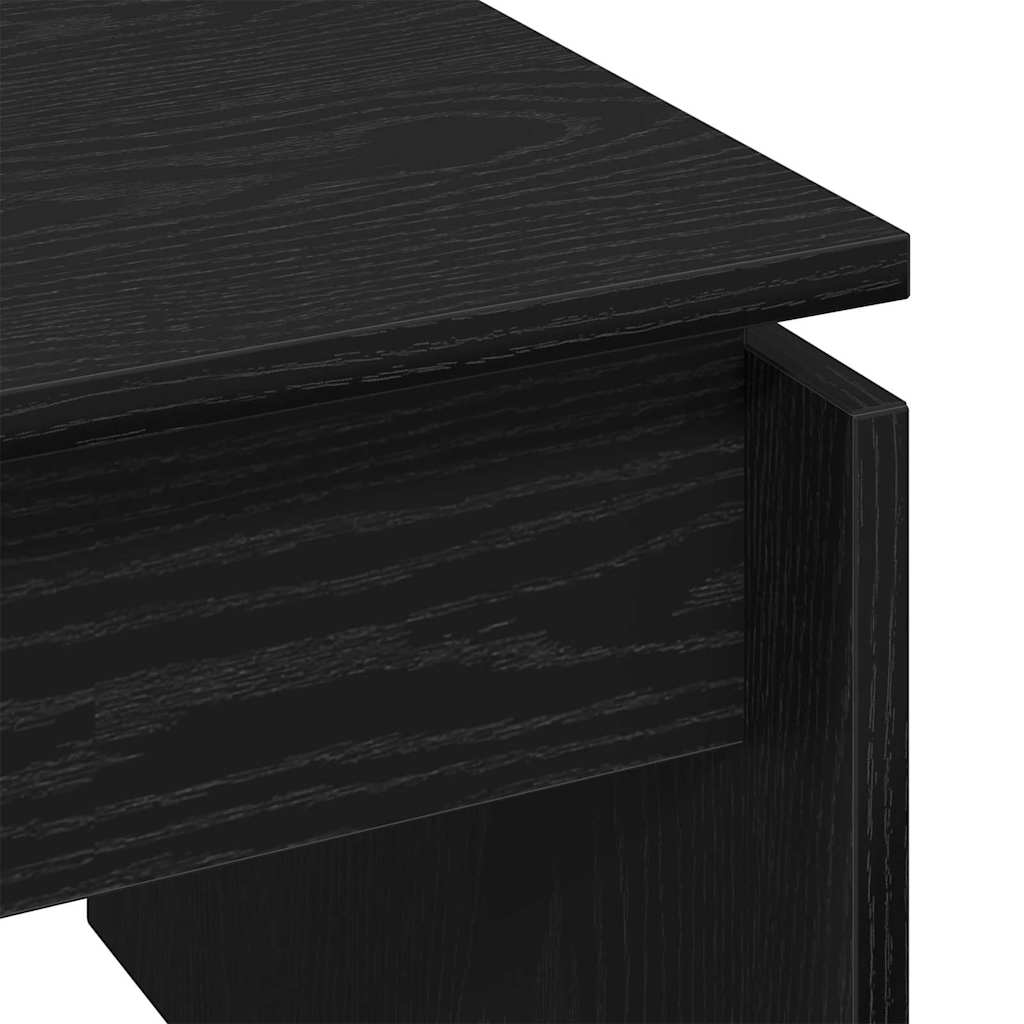 Masă de cafea Stejar Negru 68 x 38 x 50 cm Lemn compozit GartenMobel Dekor