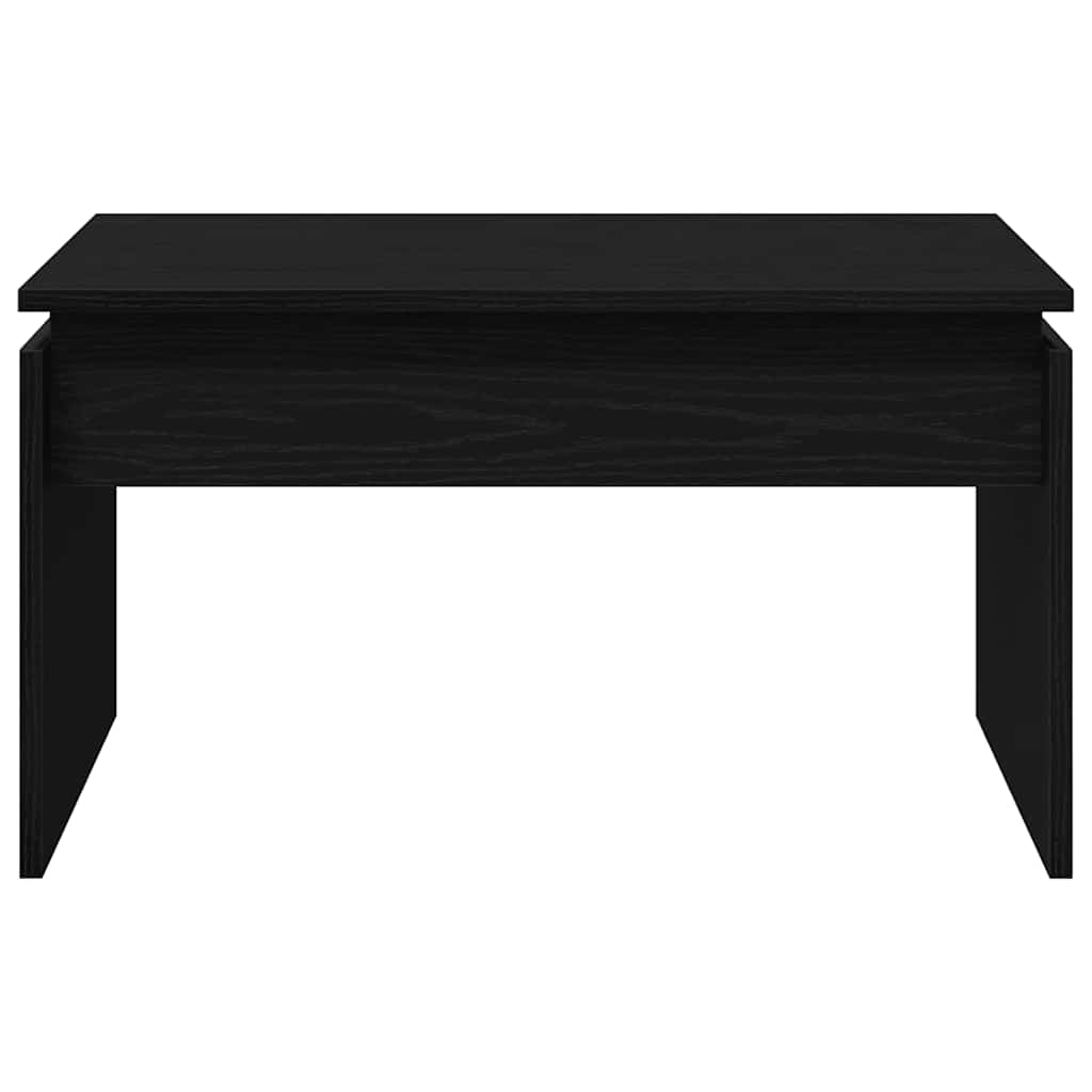 Masă de cafea Stejar Negru 68 x 38 x 50 cm Lemn compozit GartenMobel Dekor