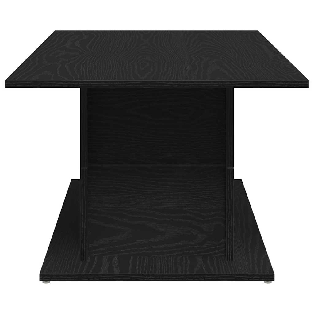 Masă de cafea Stejar negru 102 x 55.5 x 40 cm Lemn compozit GartenMobel Dekor