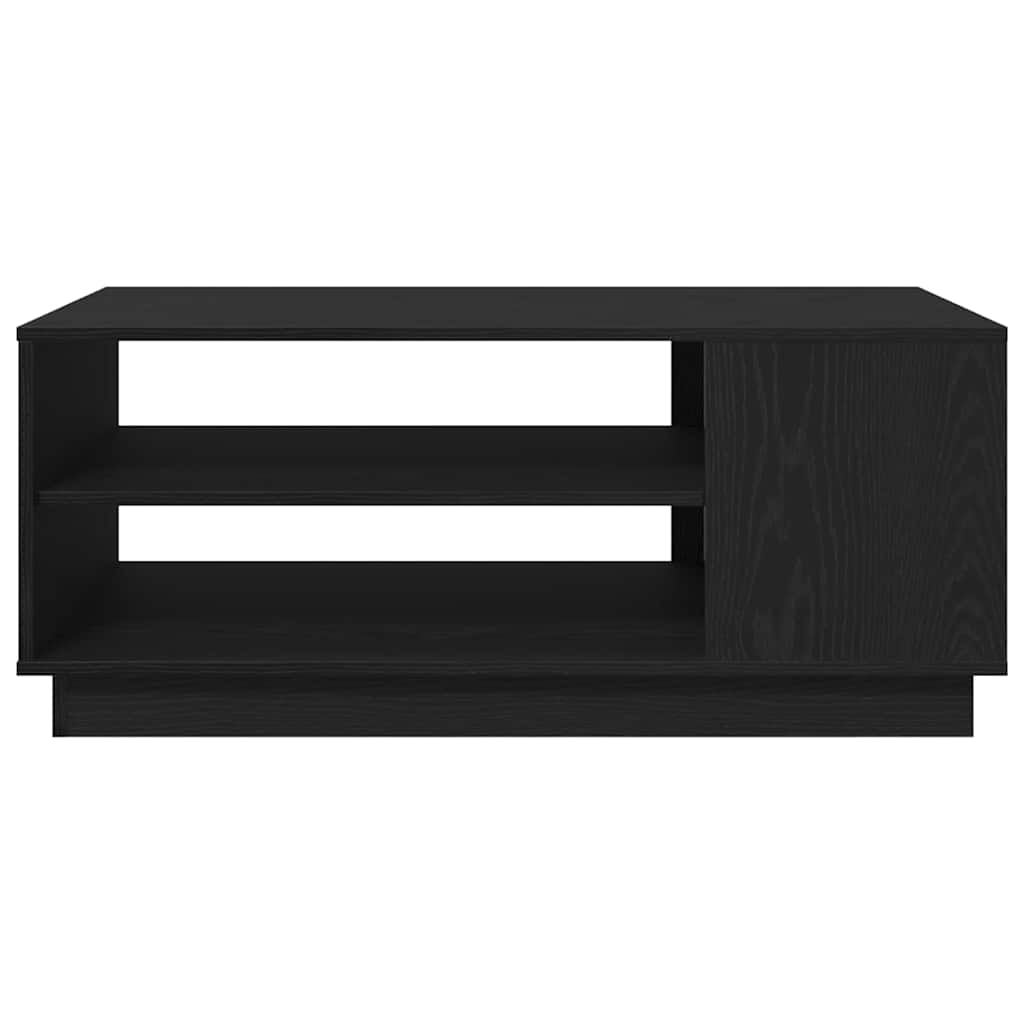 Masă de cafea Stejar negru 102 x 55 x 43 cm Lemn compozit GartenMobel Dekor