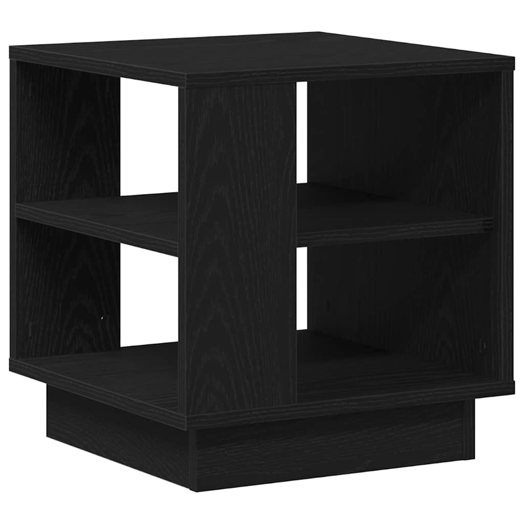 Masă de cafea Stejar negru 40 x 40 x 43 cm Lemn compozit GartenMobel Dekor