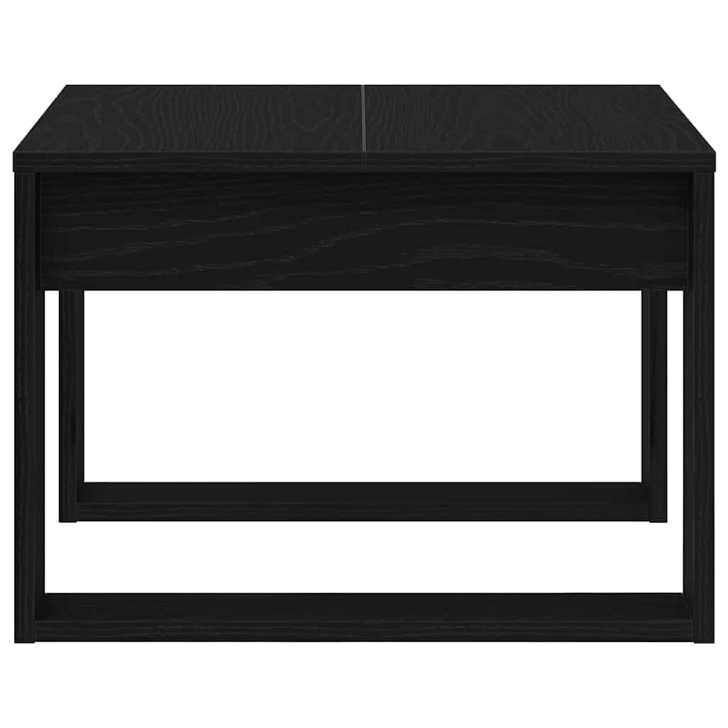 Masă de cafea Stejar negru 50 x 50 x 35 cm Lemn compozit GartenMobel Dekor