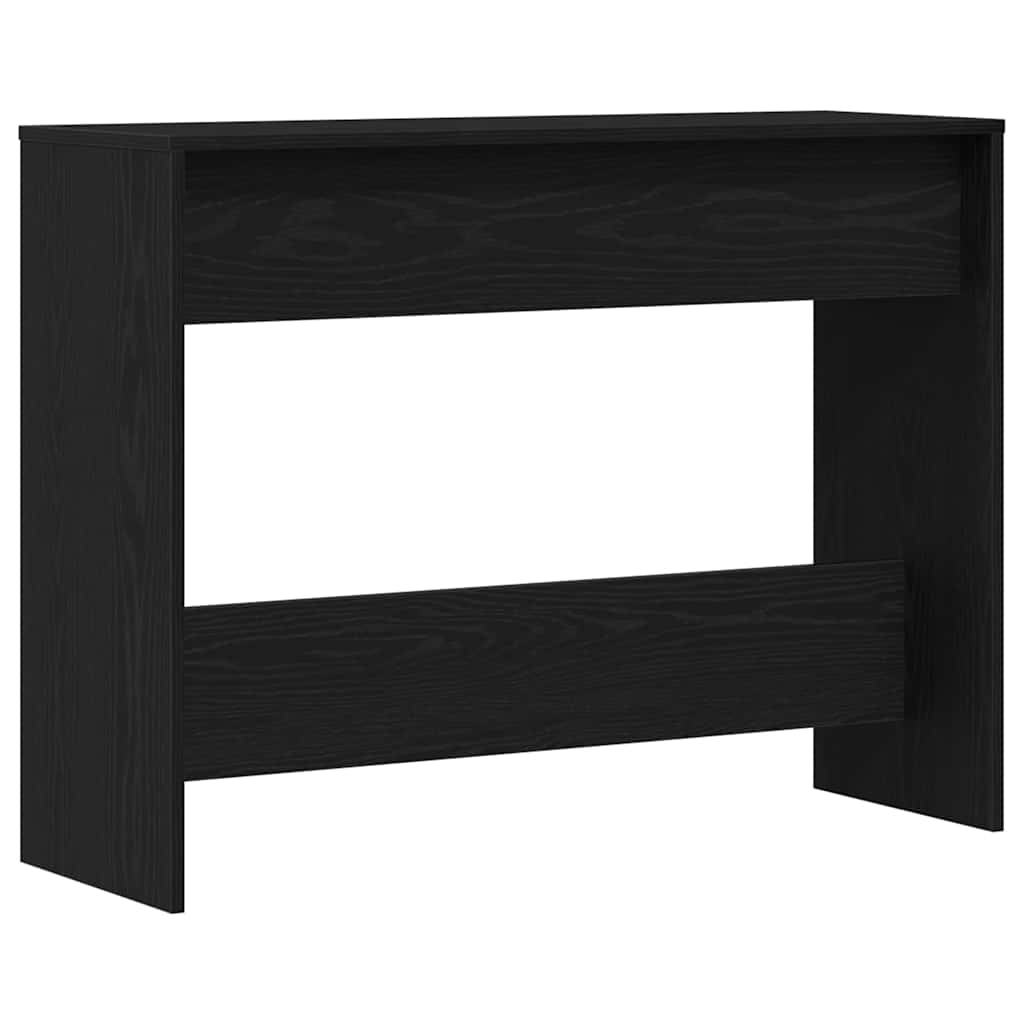 Masă de consolă Stejar negru 100 x 35 x 76.5 cm Lemn compozit GartenMobel Dekor