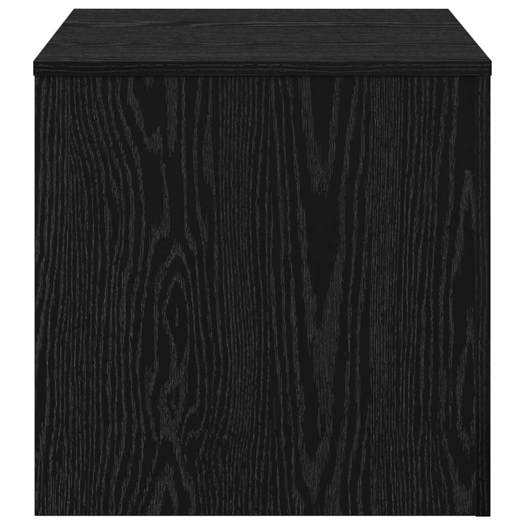 Masa de cuibărit 3 pcs Stejar negru 45 x 45 x 45 cm GartenMobel Dekor