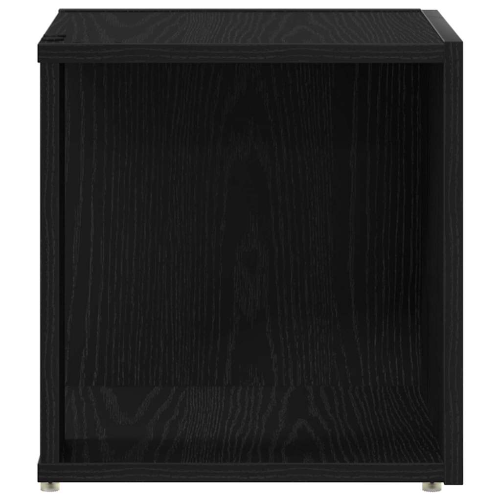Rafturi de colț Stejar negru 33 x 33 x 34.5 cm Lemn compozit GartenMobel Dekor