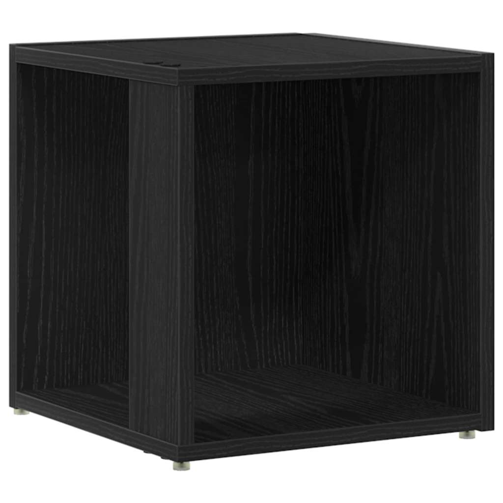 Rafturi de colț Stejar negru 33 x 33 x 34.5 cm Lemn compozit GartenMobel Dekor