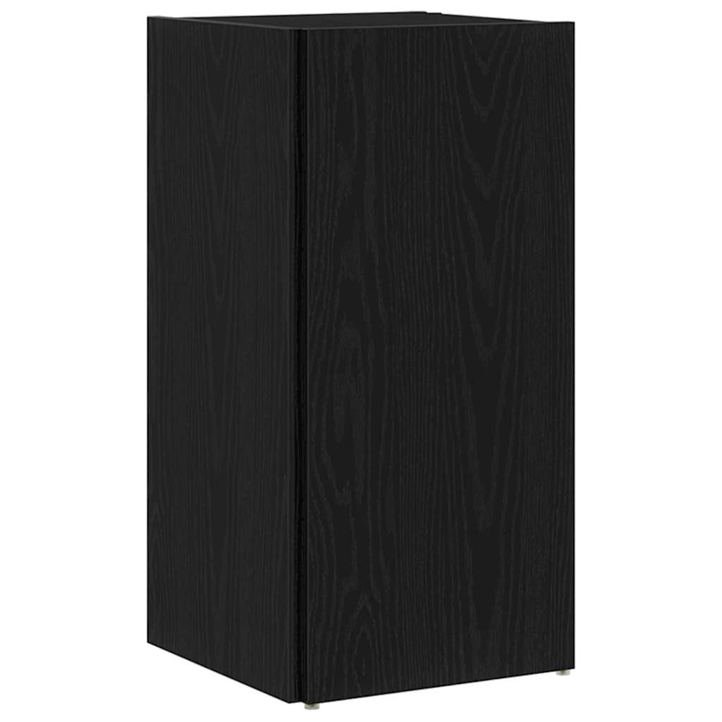 Rafturi de colț Stejar negru 33 x 33 x 67 cm Lemn compozit GartenMobel Dekor