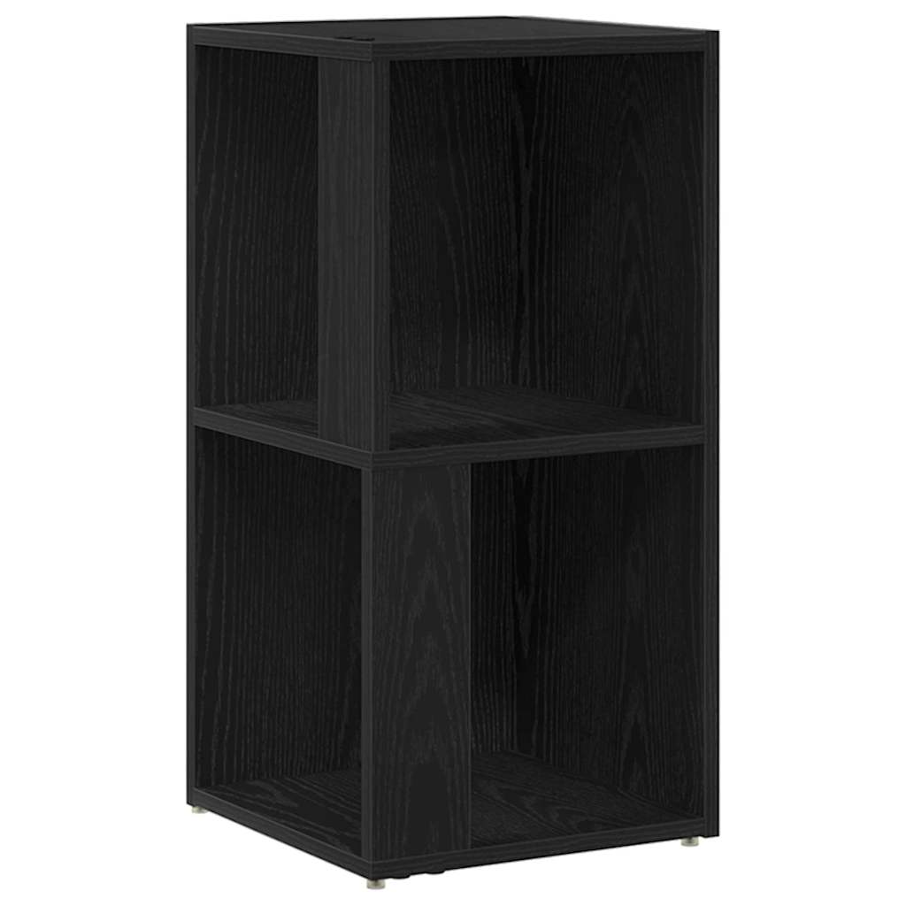 Rafturi de colț Stejar negru 33 x 33 x 67 cm Lemn compozit GartenMobel Dekor