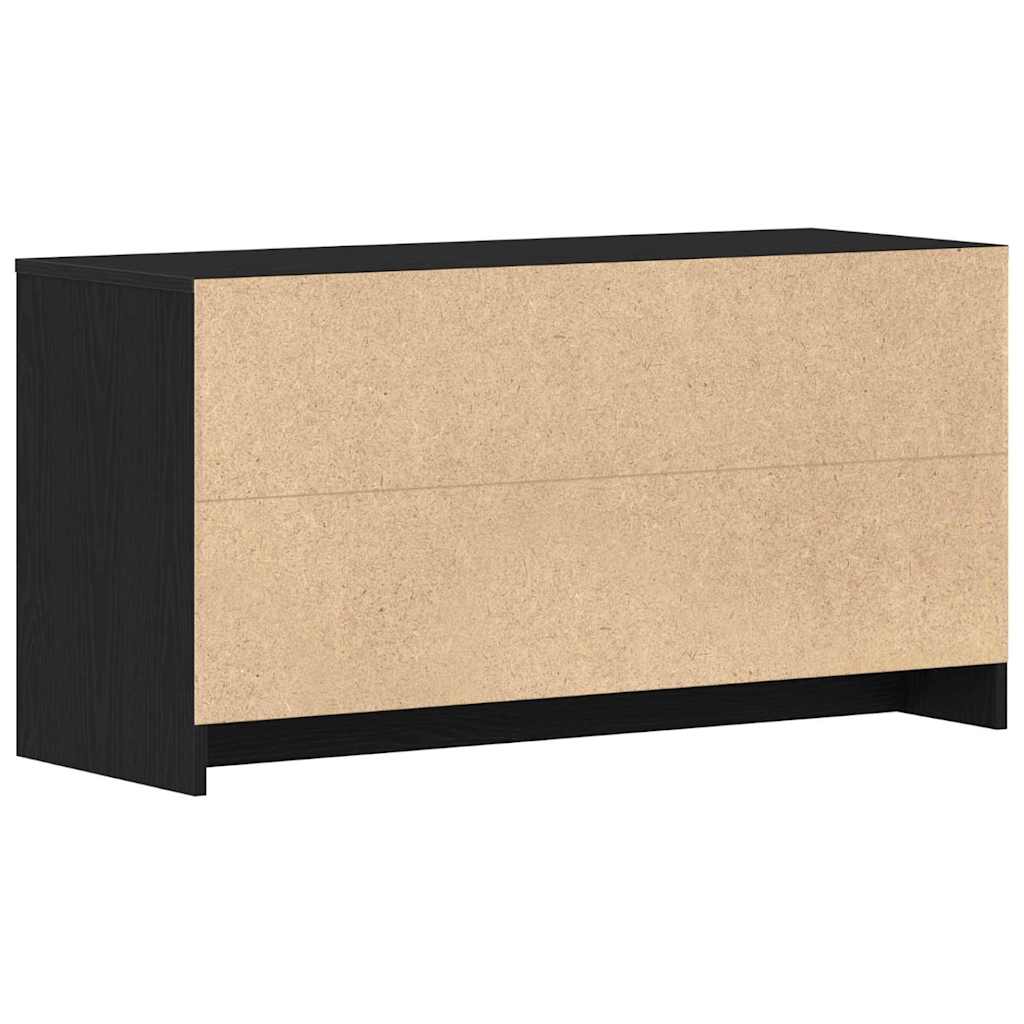 Support TV Negru 102 x 37.5 x 52.5 cm Lemn compozit GartenMobel Dekor