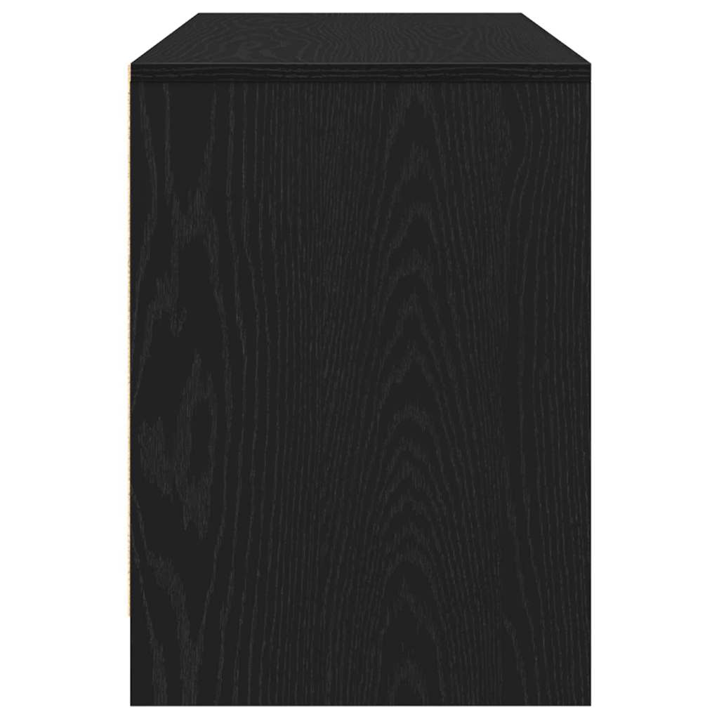 Support TV Negru 102 x 37.5 x 52.5 cm Lemn compozit GartenMobel Dekor
