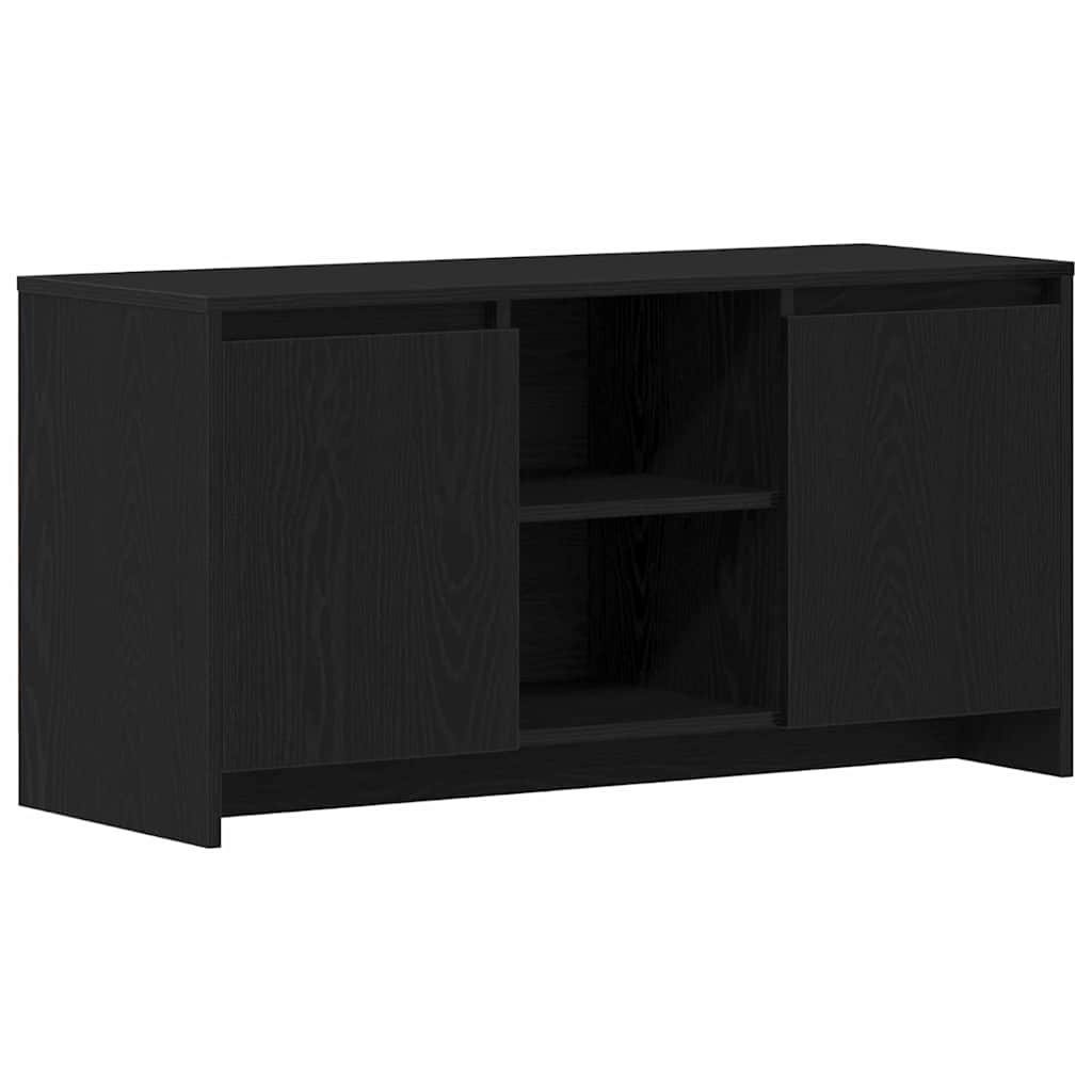 Support TV Negru 102 x 37.5 x 52.5 cm Lemn compozit GartenMobel Dekor