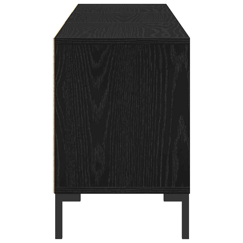 Cabinet TV Stejar negru 150 x 30 x 44.5 cm Lemn compozit GartenMobel Dekor
