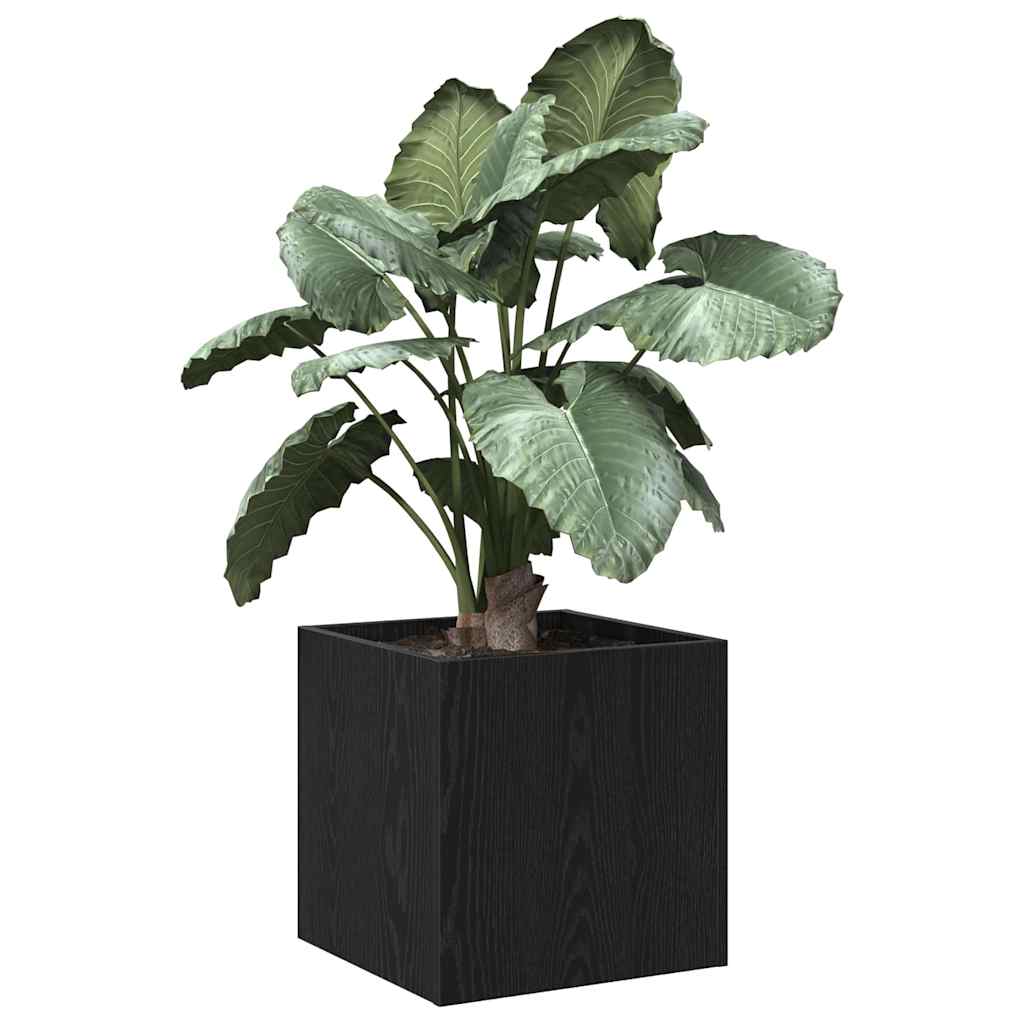 Cutie pentru Vaze Stejar negru 40 x 40 x 40 cm Lemn compozit GartenMobel Dekor