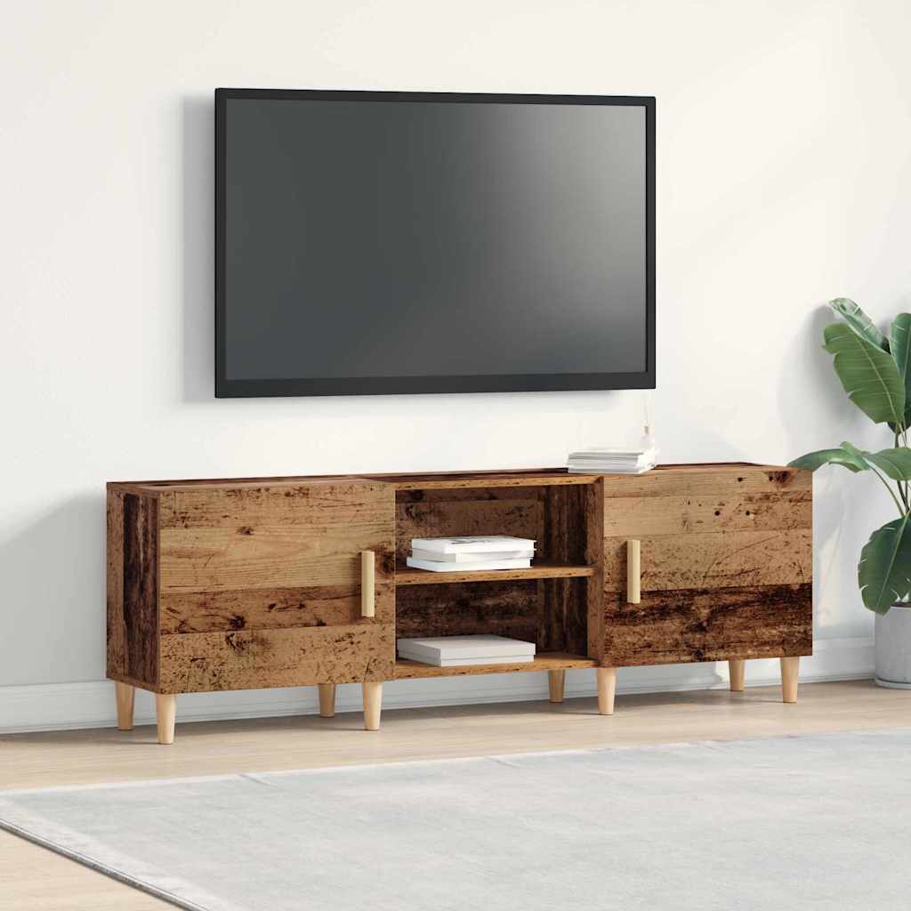 Dulap TV Lemn vechi 150 x 30 x 50 cm Lemn compozit GartenMobel Dekor