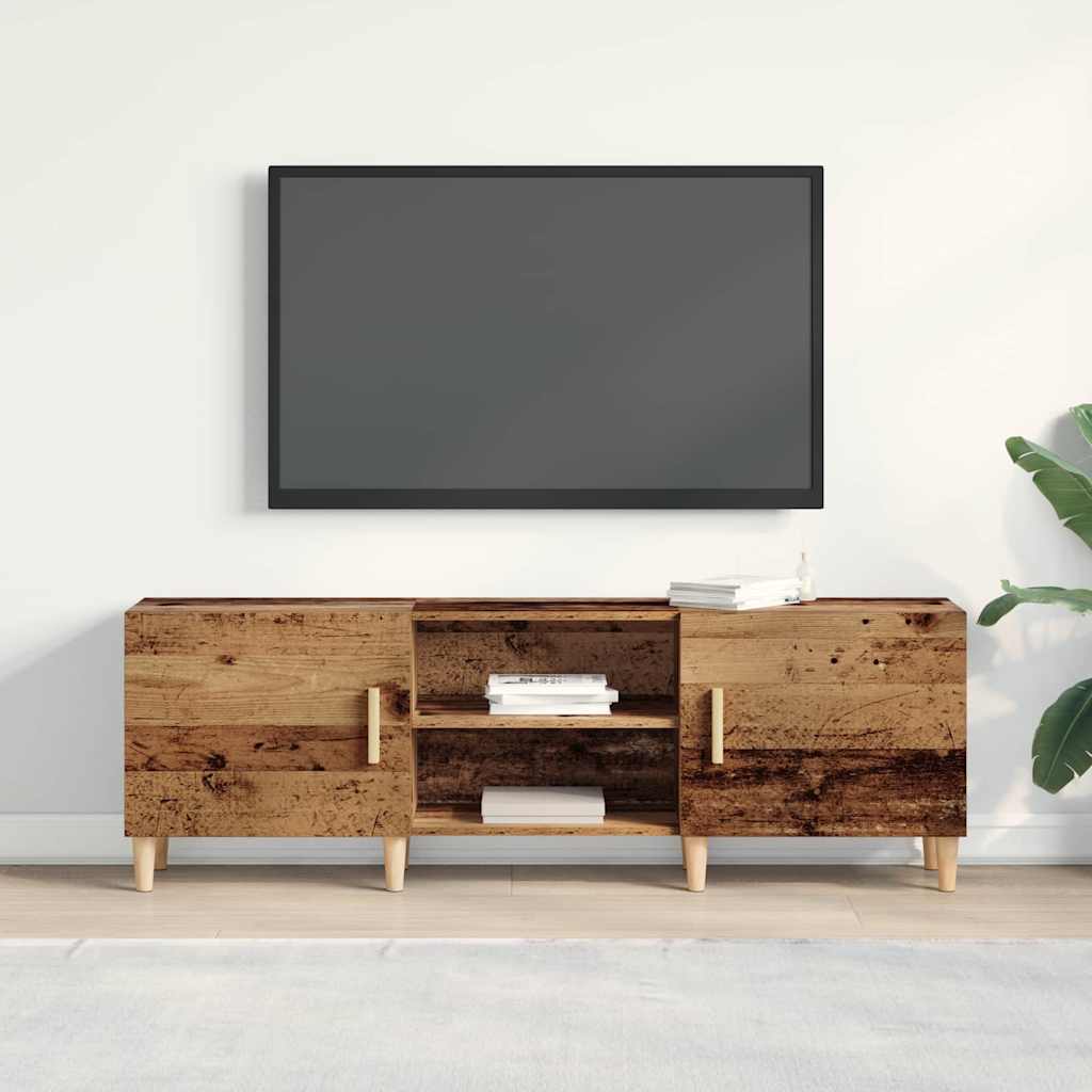 Dulap TV Lemn vechi 150 x 30 x 50 cm Lemn compozit GartenMobel Dekor