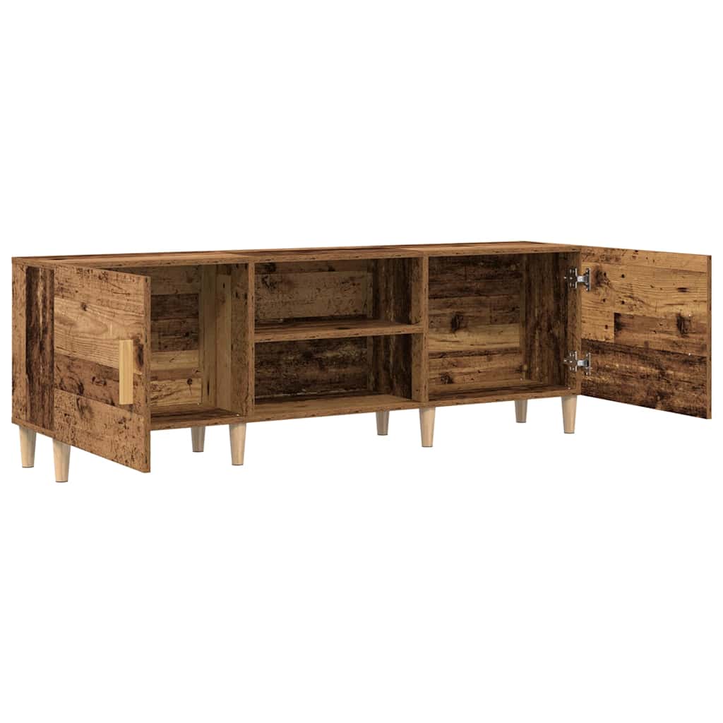 Dulap TV Lemn vechi 150 x 30 x 50 cm Lemn compozit GartenMobel Dekor