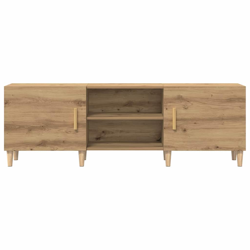 Dulap TV stejar artizanal 150 x 30 x 50 cm Lemn compozit GartenMobel Dekor