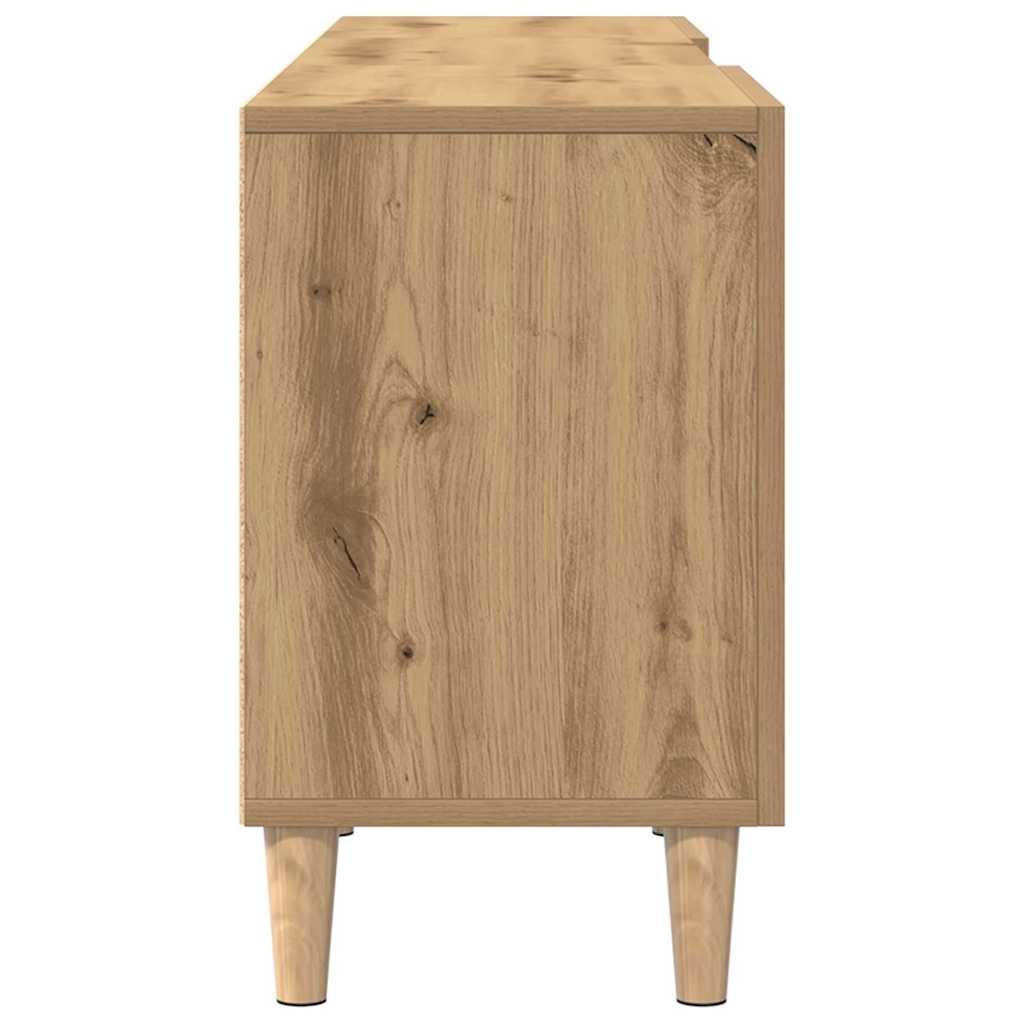 Dulap TV stejar artizanal 150 x 30 x 50 cm Lemn compozit GartenMobel Dekor