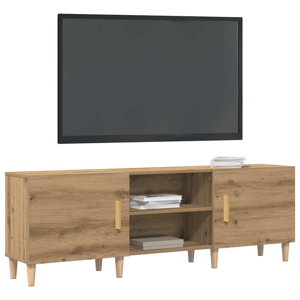 Dulap TV stejar artizanal 150 x 30 x 50 cm Lemn compozit GartenMobel Dekor
