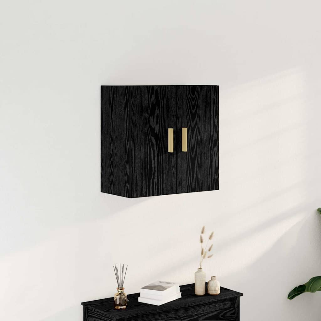 Dulap de perete Stejar negru 60 x 30 x 60 cm Lemn compozit GartenMobel Dekor