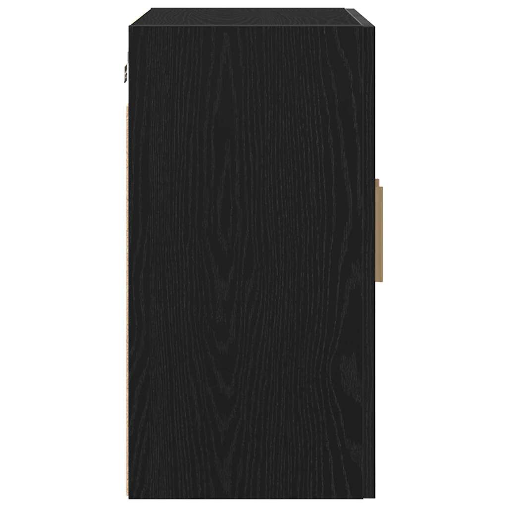 Dulap de perete Stejar negru 60 x 30 x 60 cm Lemn compozit GartenMobel Dekor
