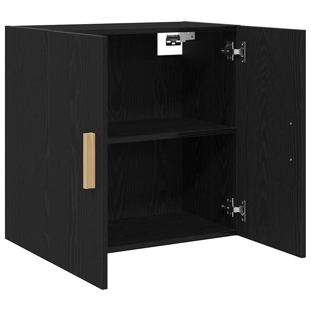 Dulap de perete Stejar negru 60 x 30 x 60 cm Lemn compozit GartenMobel Dekor