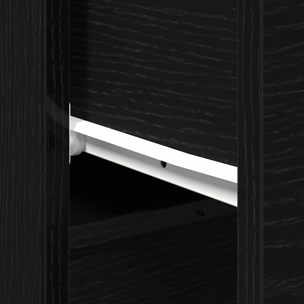 Dulap lateral din stejar negru Stejar negru 30 x 30 x 70 cm GartenMobel Dekor