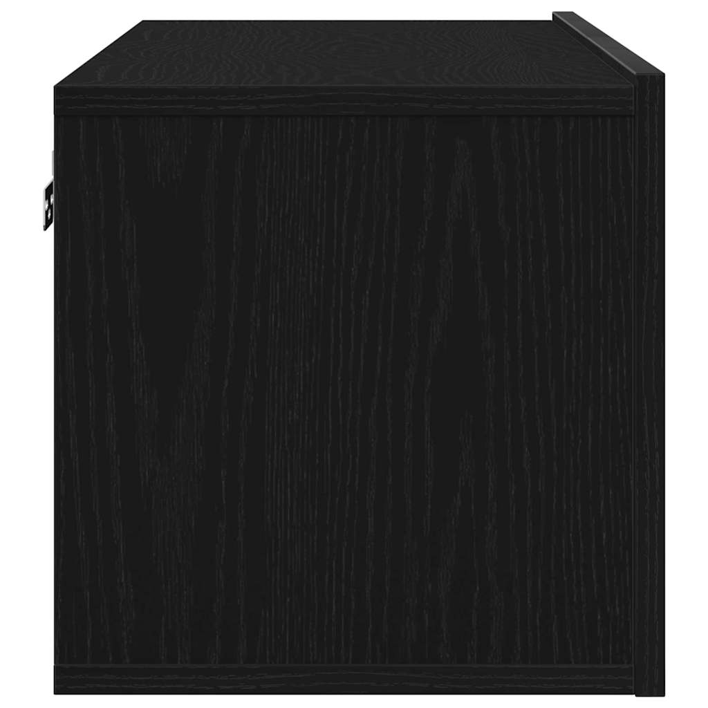 Dulapuri TV 2 pcs Stejar negru 80 x 30 x 30 cm Lemn compozit GartenMobel Dekor
