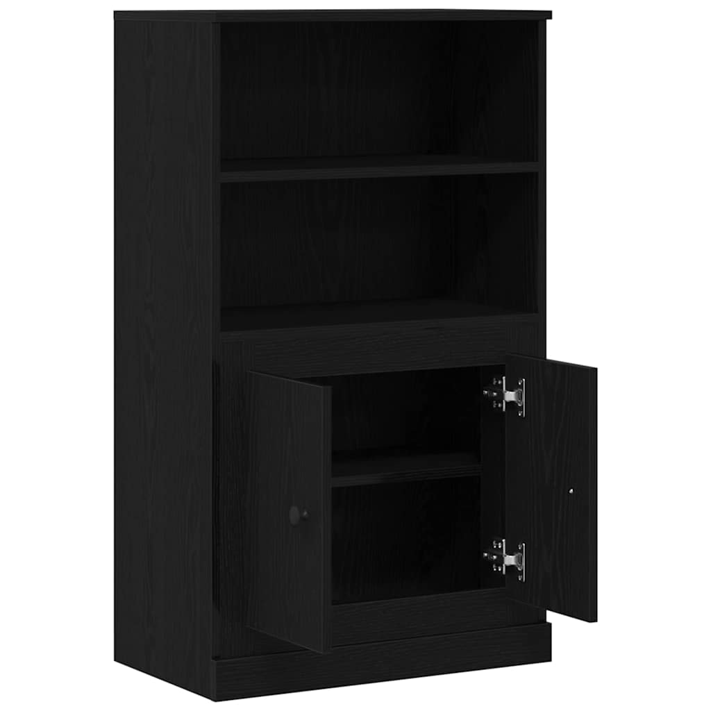Highboard Stejar Negru 60 x 35.5 x 103.5 cm Lemn compozit GartenMobel Dekor