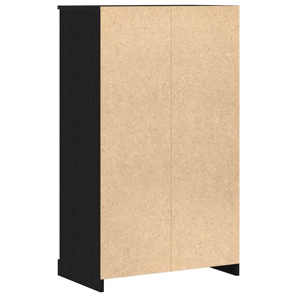 Highboard Stejar Negru 60 x 35.5 x 103.5 cm Lemn compozit GartenMobel Dekor