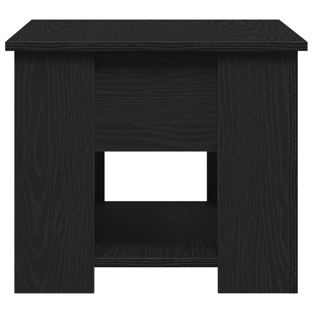 Masă de cafea Stejar negru 79 x 49 x 41 cm Lemn compozit GartenMobel Dekor