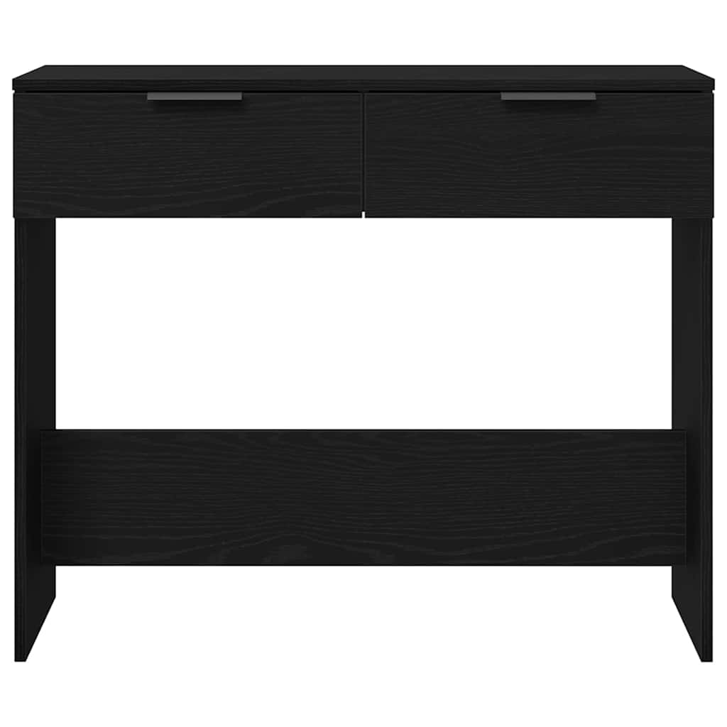 Masă de consolă Stejar negru 90 x 36 x 75 cm Lemn compozit GartenMobel Dekor