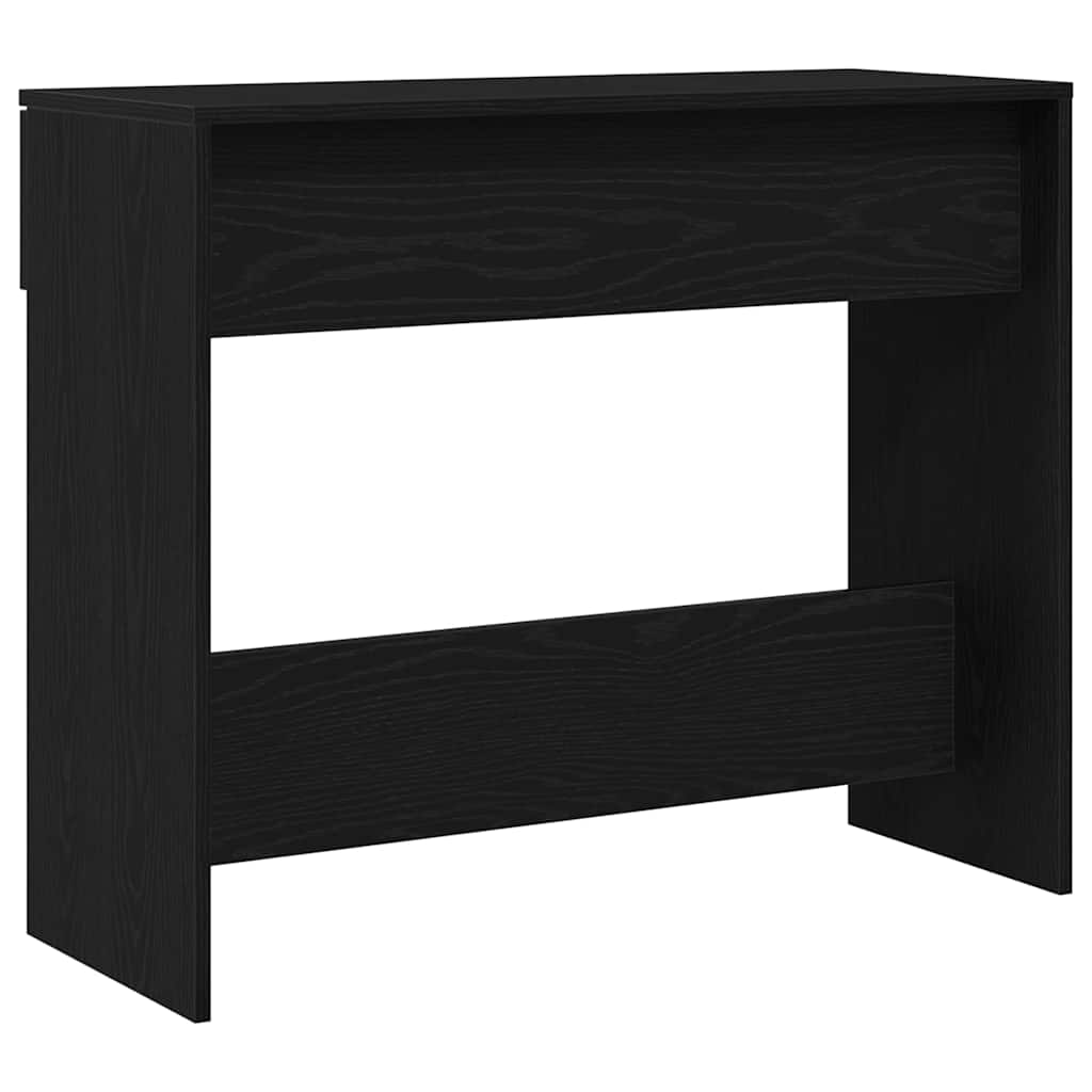 Masă de consolă Stejar negru 90 x 36 x 75 cm Lemn compozit GartenMobel Dekor