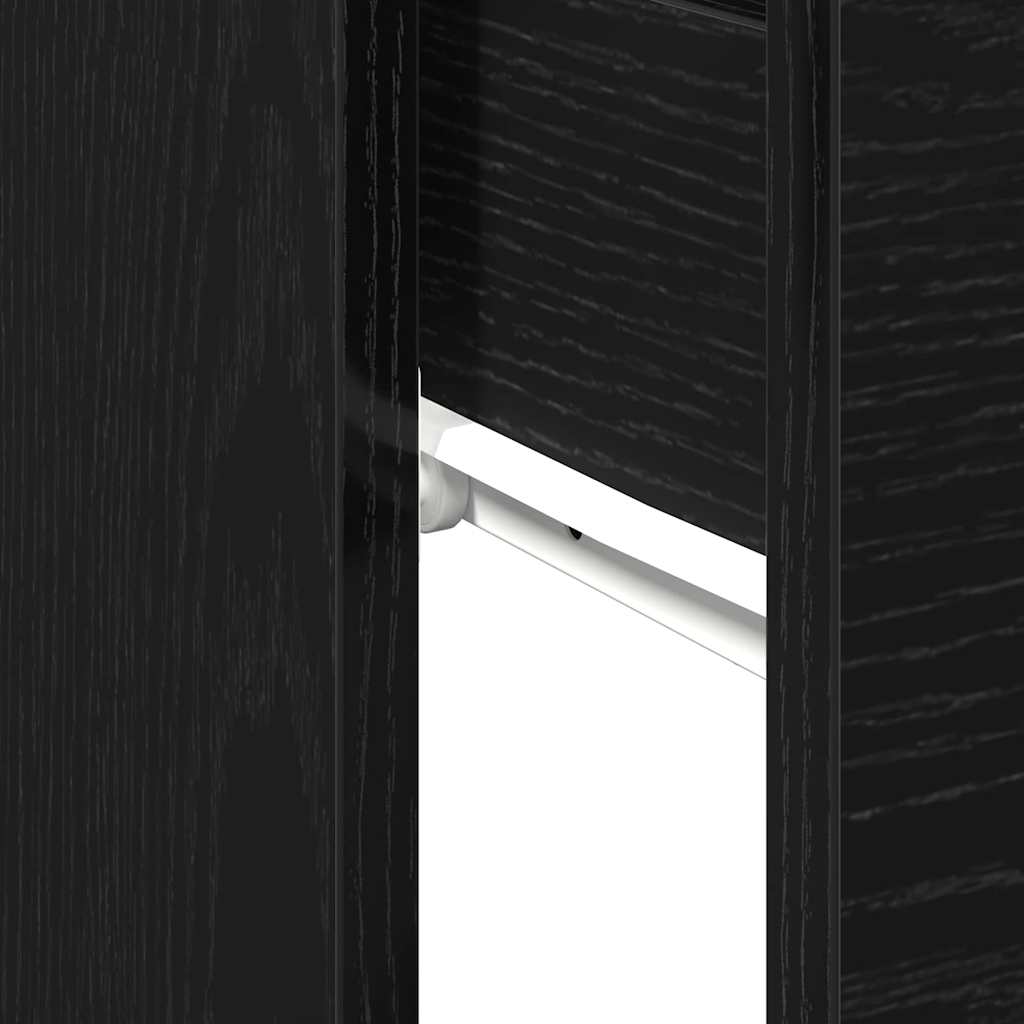 Masă de consolă Stejar negru 90 x 36 x 75 cm Lemn compozit GartenMobel Dekor