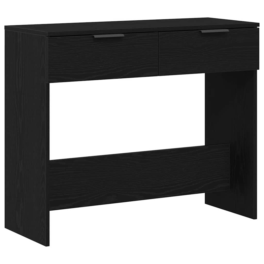Masă de consolă Stejar negru 90 x 36 x 75 cm Lemn compozit GartenMobel Dekor