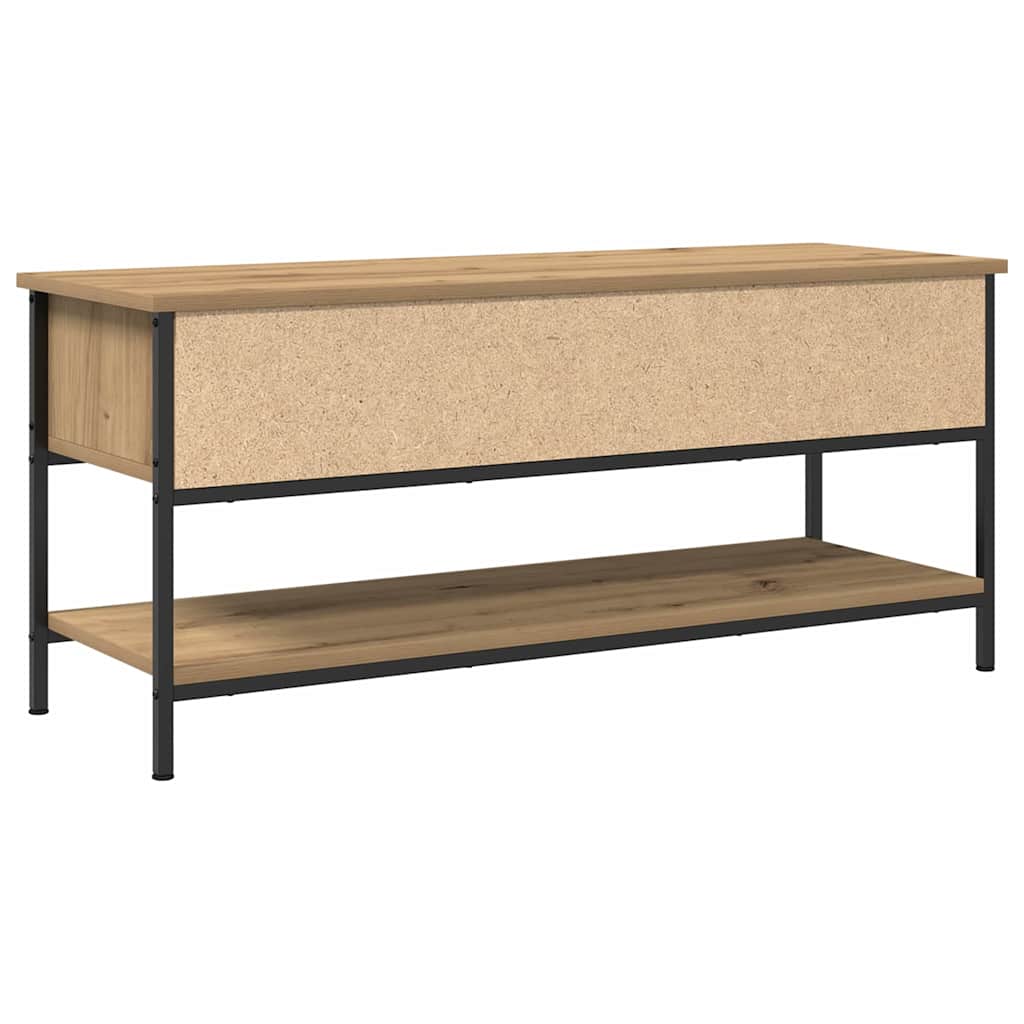 Cabinet TV stejar artizanal 100 x 35 x 45 cm Lemn compozit GartenMobel Dekor