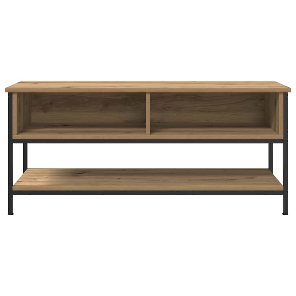 Cabinet TV stejar artizanal 100 x 35 x 45 cm Lemn compozit GartenMobel Dekor